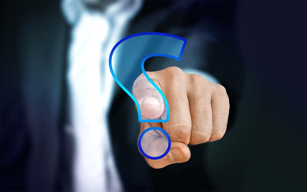 Human hand interacting with AI hologram